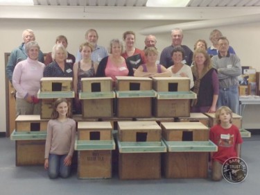 Nestbox Workshop Pensilva Completed Boxes