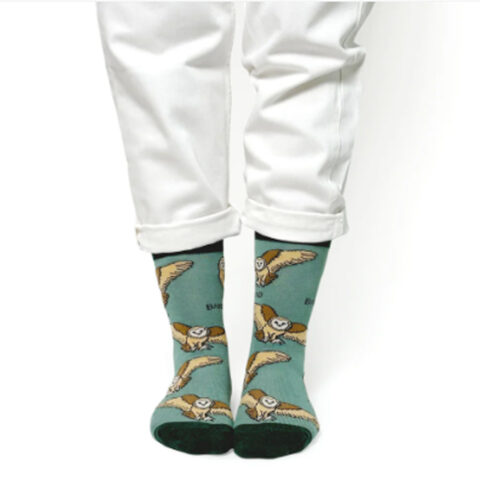 Bo socks on model 2