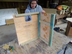 Indoor Barn Owl Nestbox Construction 04