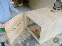 Indoor Barn Owl Nestbox Construction 10