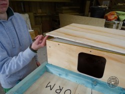 Indoor Barn Owl Nestbox Construction 17