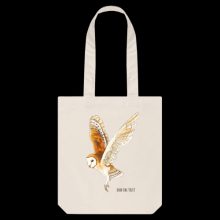 Organic Cotton Barn Owl Bag